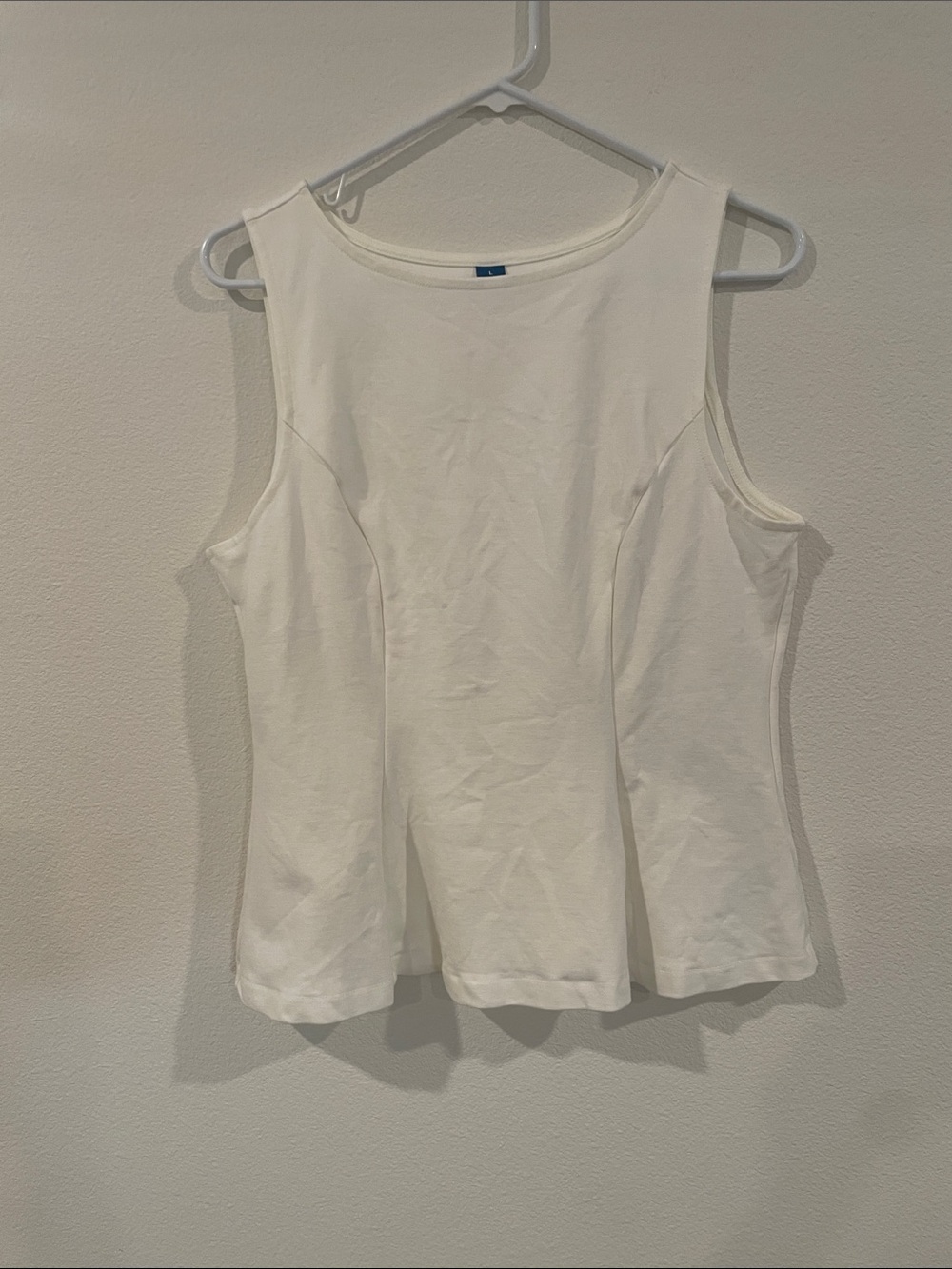 Old Navy White Sleeveless Tank Top